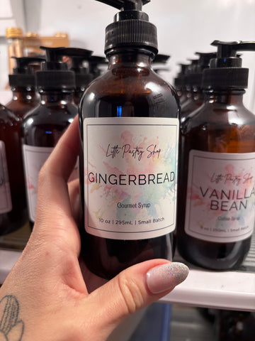 Gingerbread coffee syrup