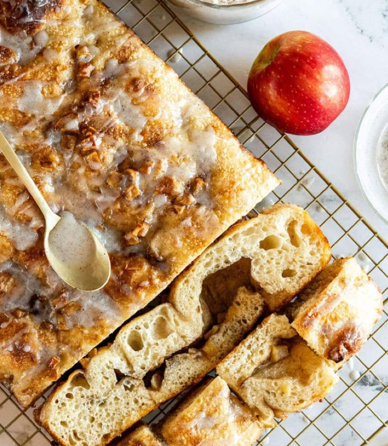 Apple Fritter Focaccia