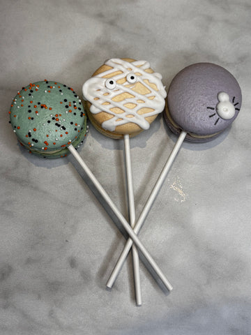Macaron pops