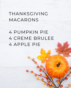 Thanksgiving macarons