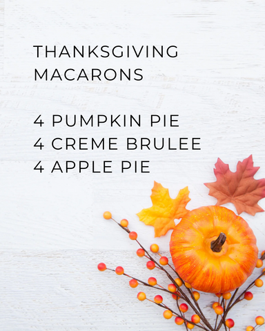 Thanksgiving macarons