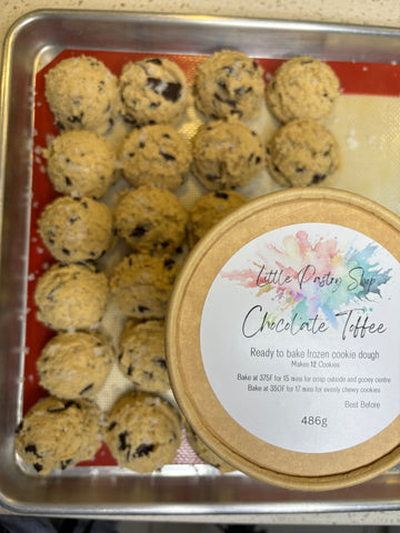 Chocolate toffee cookie dough (DF)