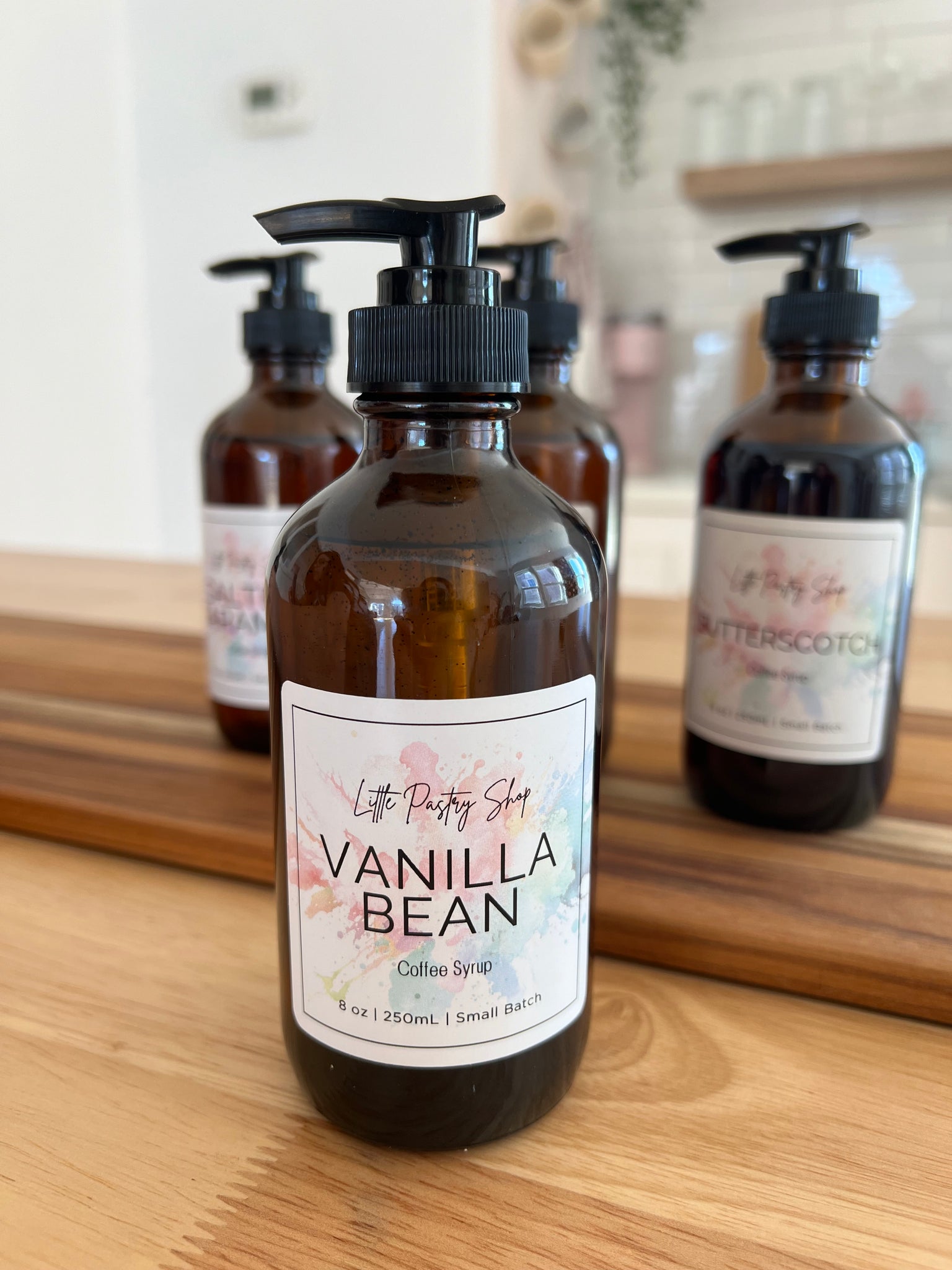 Vanilla bean syrup