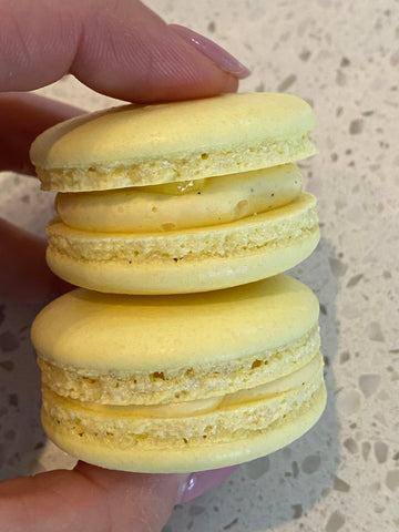 Lemon Cream Macarons